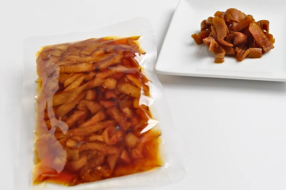 東北牧場の割干大根醤油漬け